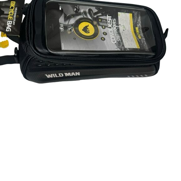 WILD MAN E2 Outdoor Bicycle Bag With 6.2inch Phone Case Waterproof Large Space - Picture 10 of 11
